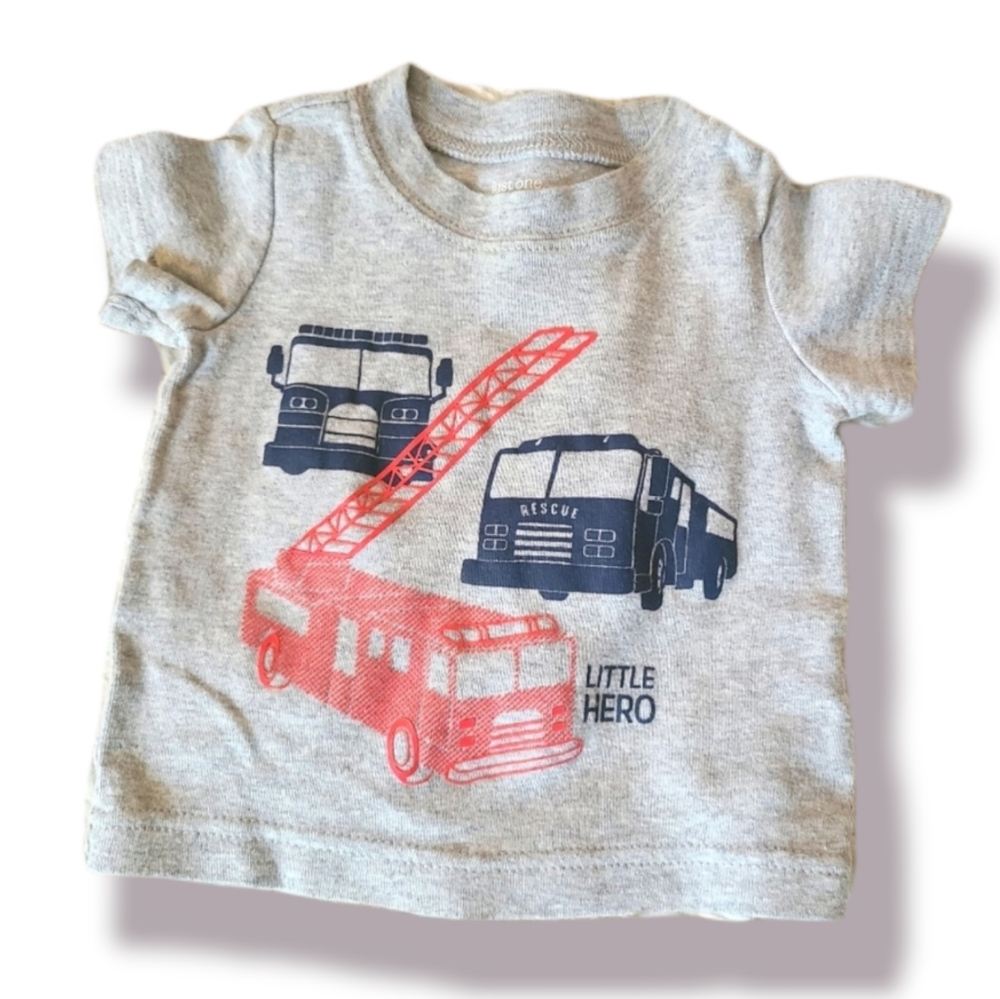 Firetruck Infant Tee